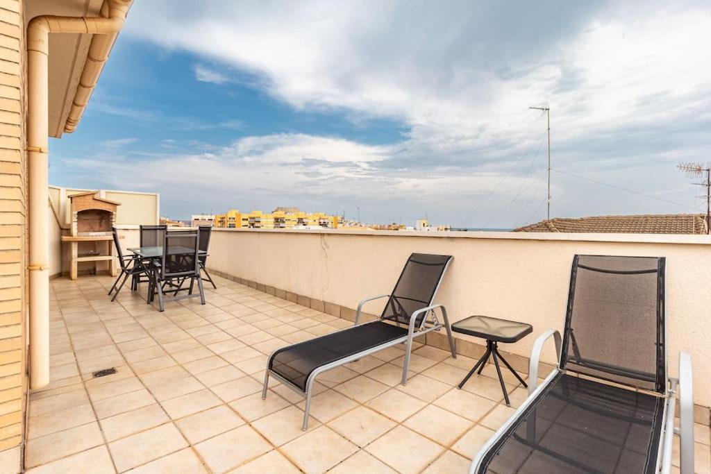 דירות Peñíscola Atico Con Terraza Y Piscina מראה חיצוני תמונה