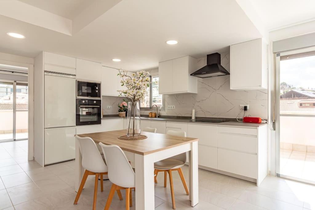 דירות Peñíscola Atico Con Terraza Y Piscina מראה חיצוני תמונה
